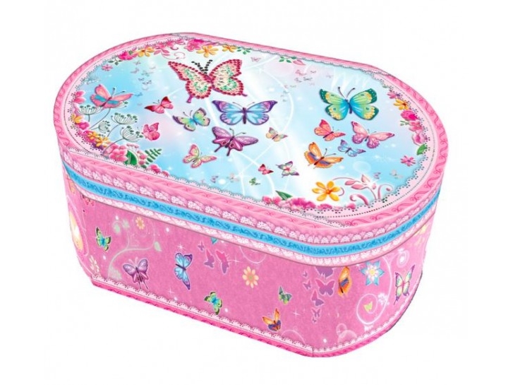 Pulio Pecoware soikea soittorasia - perhoset 2