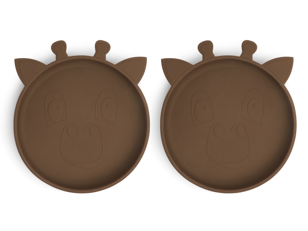 Nuuroo Akila silikone tallerken 2-pak