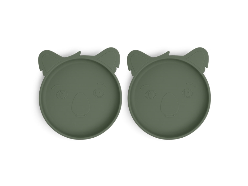Nuuroo nuuroo - 2 Koala Dusty Green silikoneplader