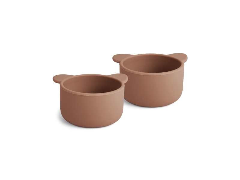 Nuuroo Rosa Silikon-Snackschale 2Er-Set