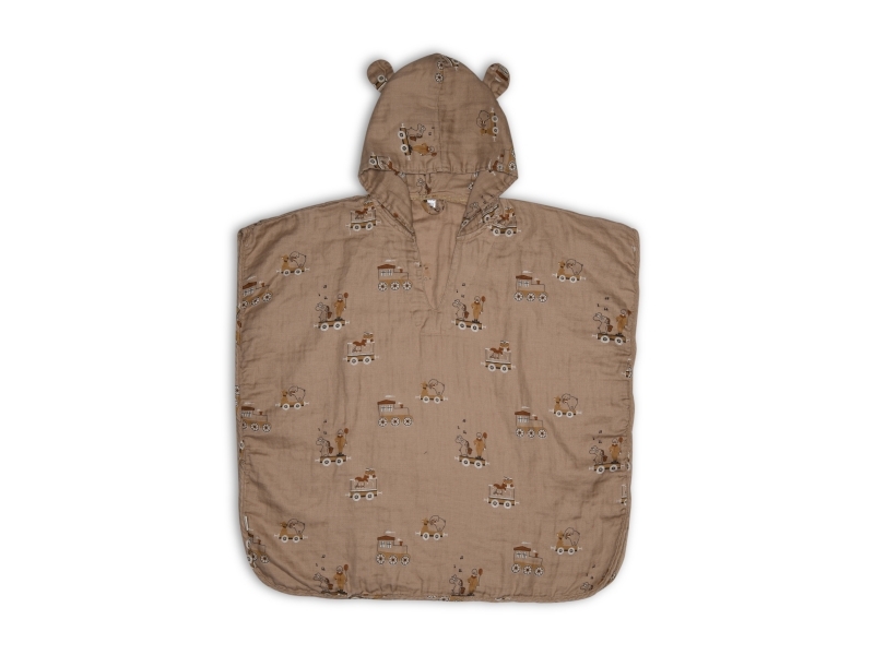 Nuuroo Flor Musselin Poncho