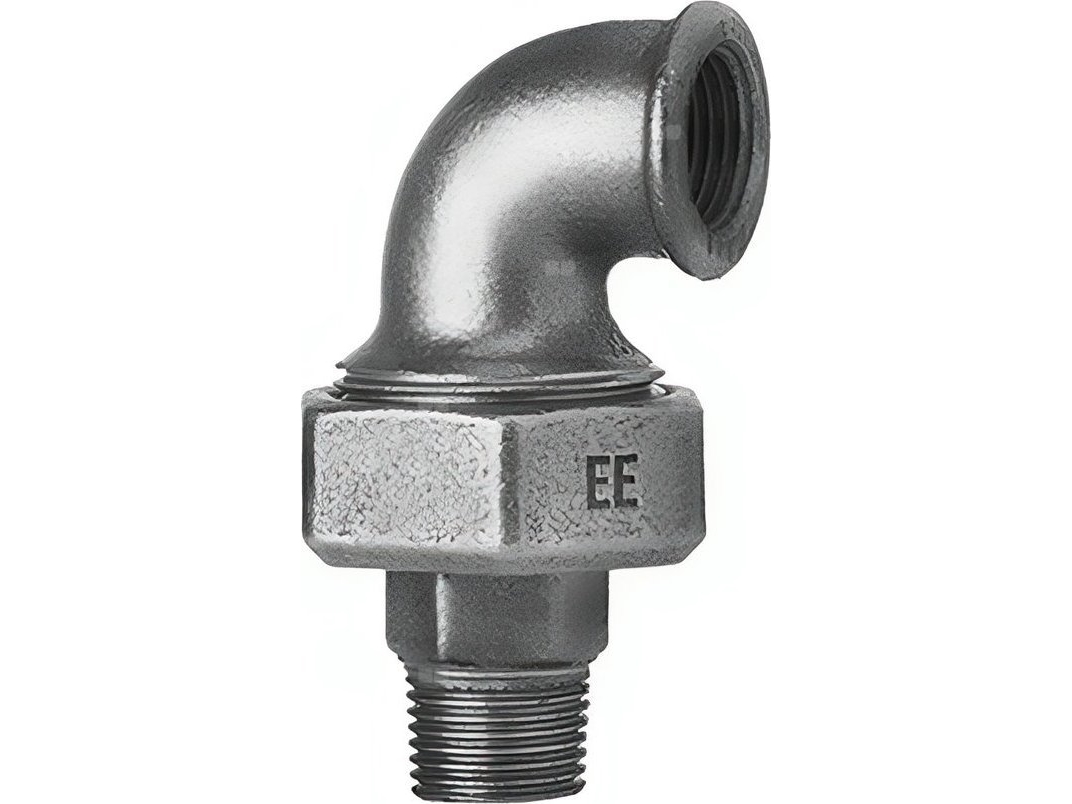 Foundry A Galvanized Elbow Fitting, Wz Dn32, 1 1/4 Tapered