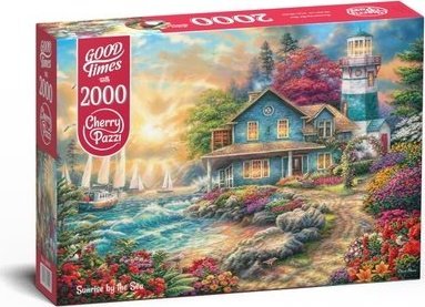 Puzzle 2000 Teile: Cherry Pazzi Sunrise By The Sea 50002