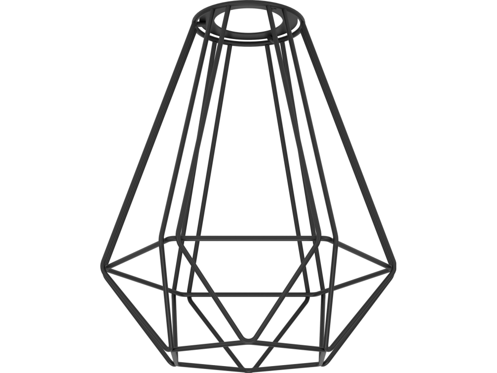 EGLO CAPOLIVERI-E SKÄRM H205 Ø175 SVART | Belysning - Inomhusbelysning - Bordslampa | GameStuff
