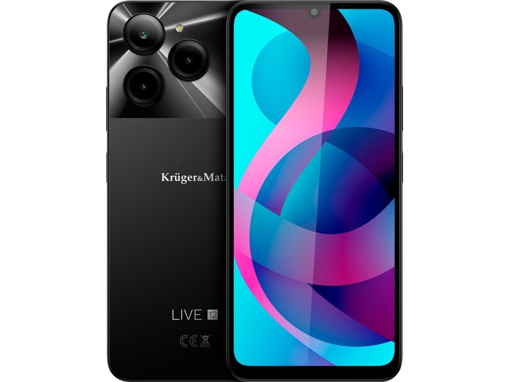 Smartfon Kruger&Matz Smartfon Kruger&Matz Live 12 Black