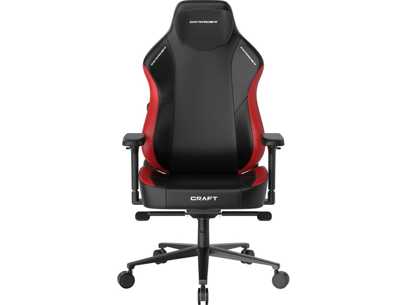 Dxracer Craft Serie Gc/lcf23lta/nr Gaming Stuhl Regular / L Epu Leder Schwarz/rot
