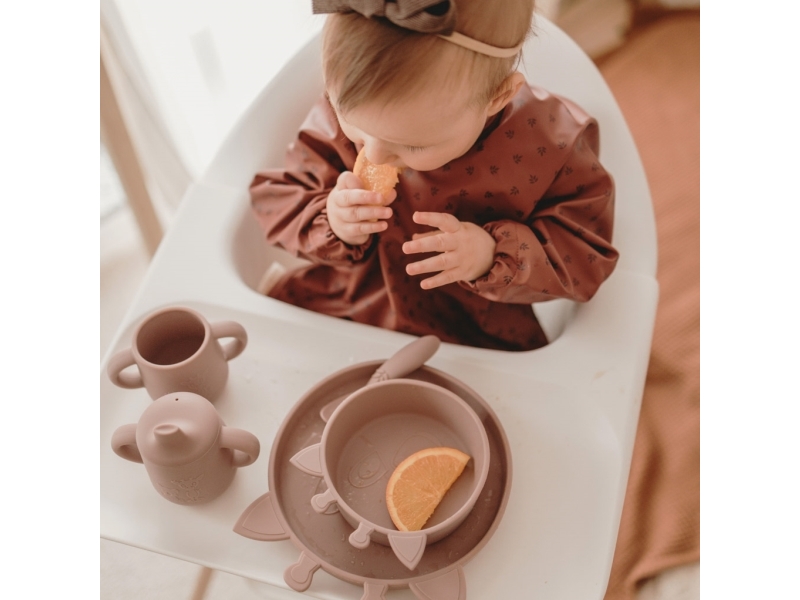 Nuuroo nuuroo - vandtæt forklæde hagesmæk med lomme Mahogany Leaf