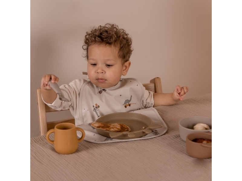 Nuuroo Akila silikontallrik 2-pack | Bordssättning - Par - Ätset för barn | GameStuff