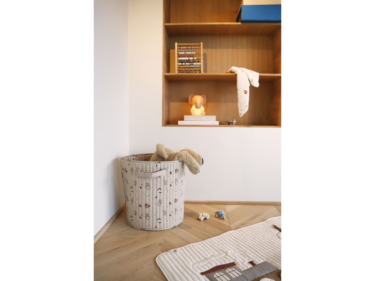 Nuuroo Hunter quilted opbevaringskurv - medium