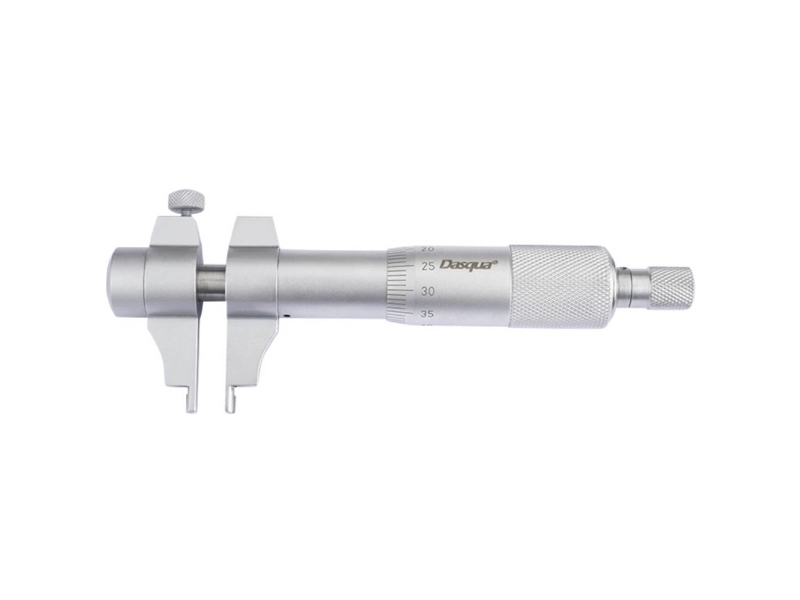 Dasqua 4911-8110 Messschrauben Mit Kontrollmaß 25 - 50 Mm Ablesung 0,01 Mm