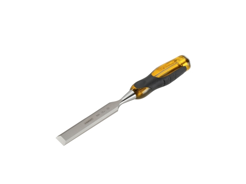 Stanley FATMAX 0-16-260, Bred mejsel, Krom-vanadium-stål, Sort, Gul, Metal, Plast, Gummi, 22 mm, 14,4 cm