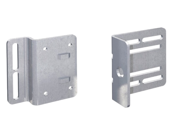 Rittal Sv 9686.495 Monteringsvinkel Galvaniseret Stål 4 Stk