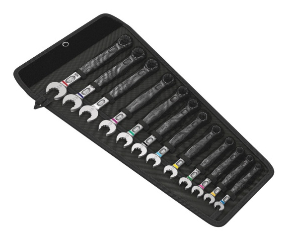 Wera 05004181001 Fahrrad-Set 12 Gabelschlüssel-Satz 12-Teilig