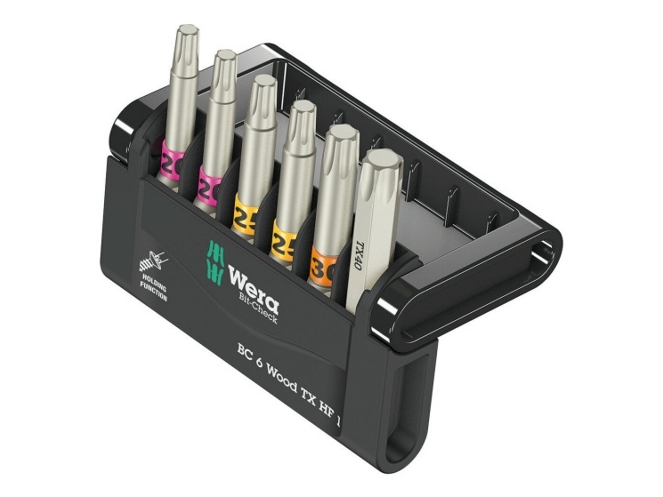 Wera 05056470001, 6 Stück(E), Torx Plus, Tx20, Tx25, Tx30, Tx40, 78 G, Tschechische Republik