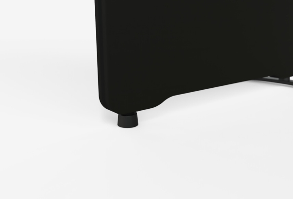 Rund fot Slim svart | Möbler - Tavla & Displays - Tillbehör | GameStuff