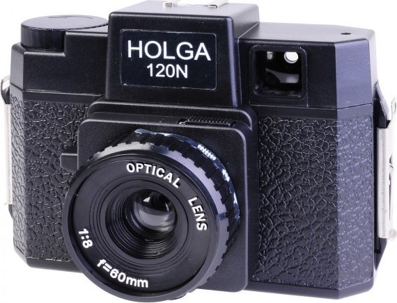 Big Holga 120N Digitalkamera, Sort