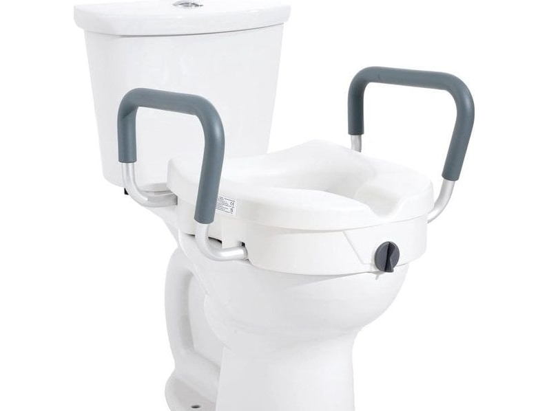 Dietz SmartFix WC-istuin käsinojilla varustettuna