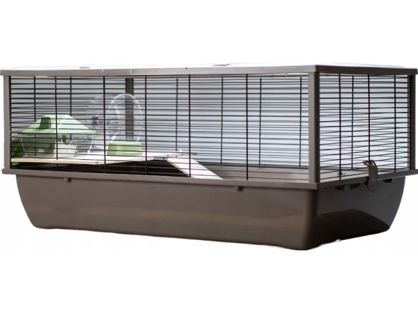 INTER-ZOO Klatka BOB + WOOD JAPANDI 780x480x360