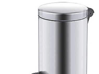 Pedalspand 3L rustfri stål - Inderspand i plast