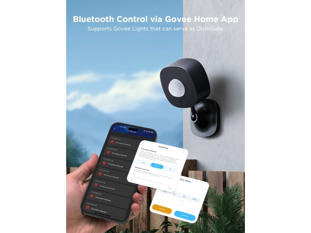 Govee Outdoor Motion Sensor | Smarta hem - Märken - Govee | GameStuff