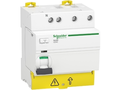 RCD iID40 3 poler + neutral 40A 30mA klass A | EL Artiklar - Elcentral - Automatsäkringar | GameStuff