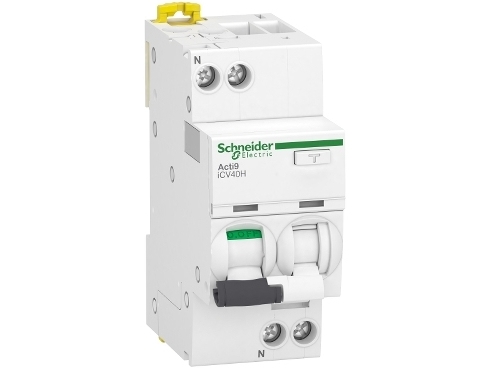 Yhdistelmäkytkin RCBo iCV40H 1-napainen + nolla C-ominaisuus 6A 30mA luokka A