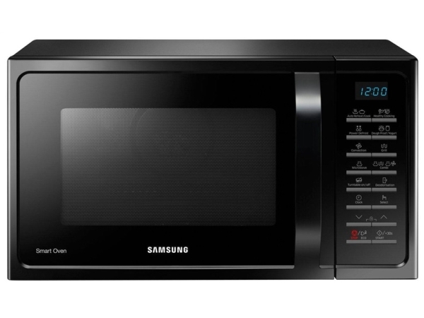 Samsung MC28H5015AK, Pöytämalli, Yhdistelmämikroaaltouuni, 28 L, 900 W, Painikkeet, Musta