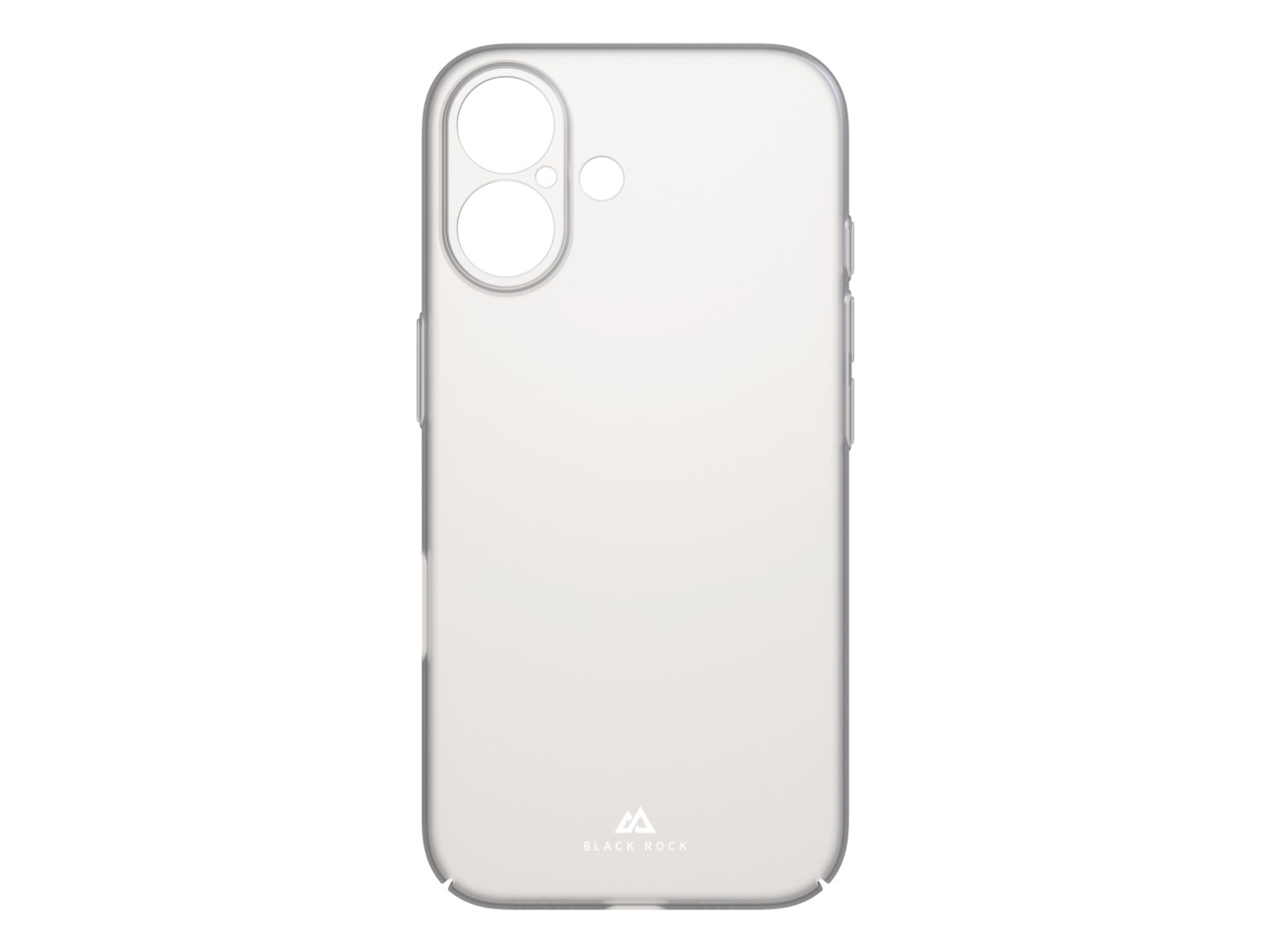 Black Rock Ultra Thin Iced, Cover, Apple, Iphone 16, 15,5 Cm (6.1"), Transparent