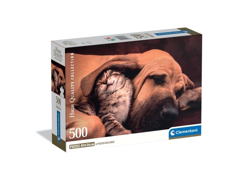 Clementoni Hochwertige Kollektion 35583, 500 Stk, Dyr, 18 År
