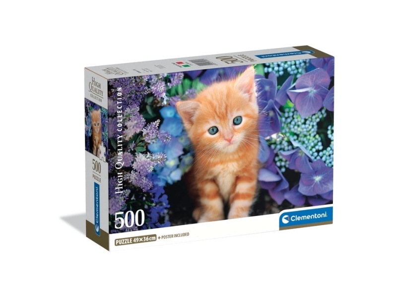 Clementoni Hochwertige Kollektion 35585, 500 Stk, Dyr, 18 År