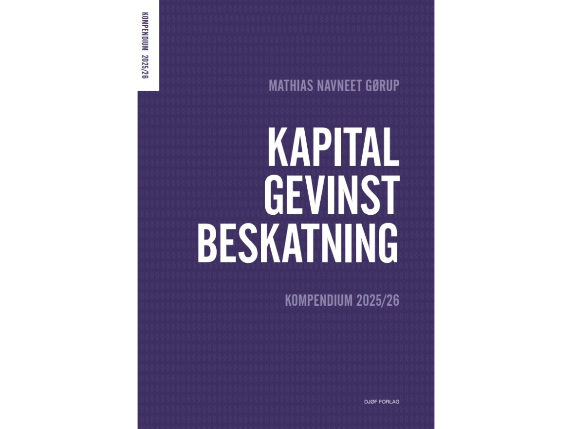 Kapitalertragsbesteuerung | Mathias Navneet Goerup | Sprache: Dänish