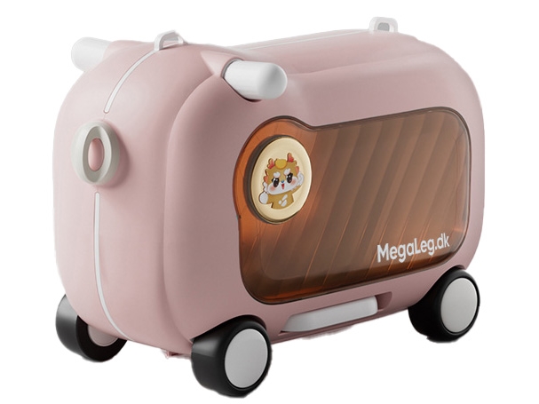 3-i-1 resväska för barn? Ride-on, handbagage och förvaring, rosa | Utomhus - Väskor & Resväskor - Väskor för barn | GameStuff