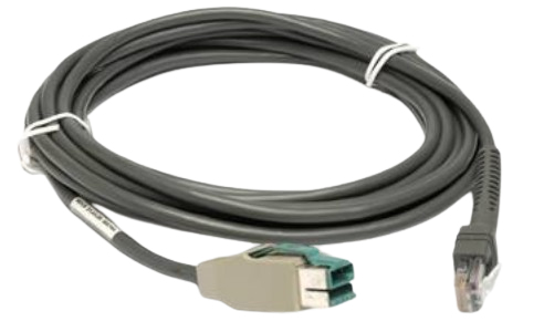 Zebra Cba-U35-S15zbr, Usb-Kabel, Schwarz, Gerade, Gerade, 4,57 M, Zebra