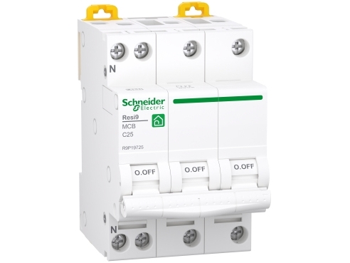 Schneider Electric Resi9 MCB, 6000 A, IP20 | EL Artiklar - Elcentral - Automatsäkringar | GameStuff