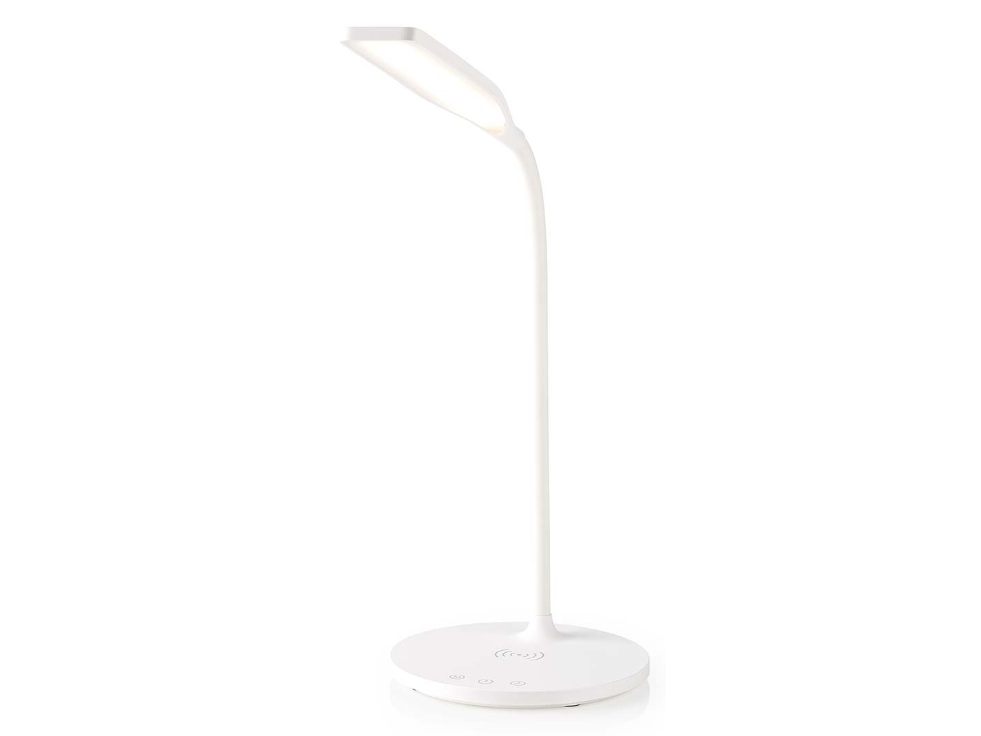 Nedis Ltlgq4m2wt, Hvid, Acrylonitrilbutadienstyren, Gummi, Skrivebord, 5,5 W, Led, 2700 K