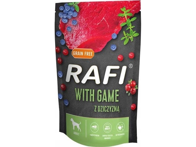 Dolina Noteci Rafi hjortkött 500g | Sällskapsdjur - Hund - - Blöt hundmat | GameStuff