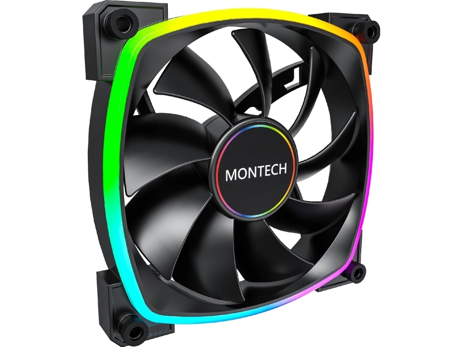 Montech Ax140 Pwm - Schwarz - 1.600 U/Min - 90,45 Cfm (Ax140b)