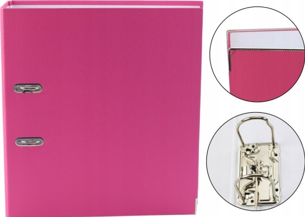 Leantoys Dokumentmappe/Segregator Til A4/75 Mm Pink