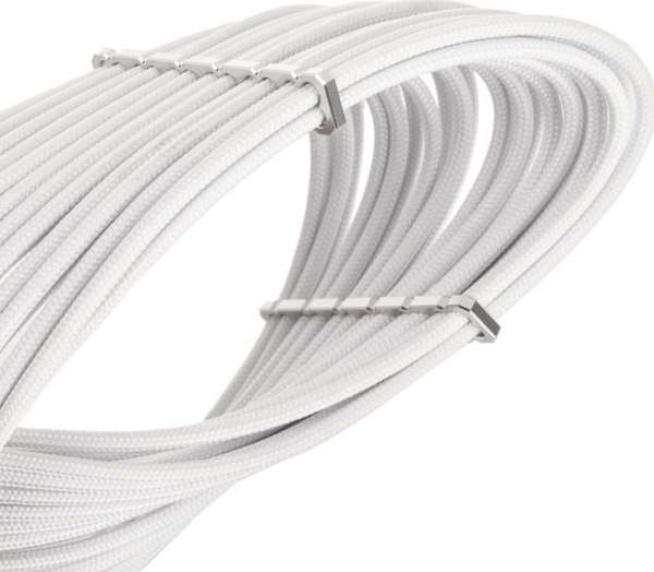 Bitfenix Alchemy 6-Pin-Pcie-Extension Cable, 45 Cm, Sleeved - Baltos Spalvos