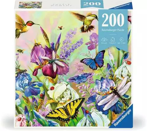 Ravensburger Flowery Meadow, 200 Stück(E), Flora & Fauna, 8 Jahr(E)