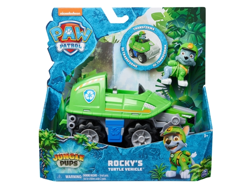 Paw Patrol Jungle Themed Vehicle - Rocky