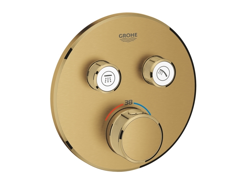 GROHE Grohtherm SmartControl, Guld, 1 styck | VVS Artiklar - Rör & Kopplingar - Tryckrör och rördelar | GameStuff