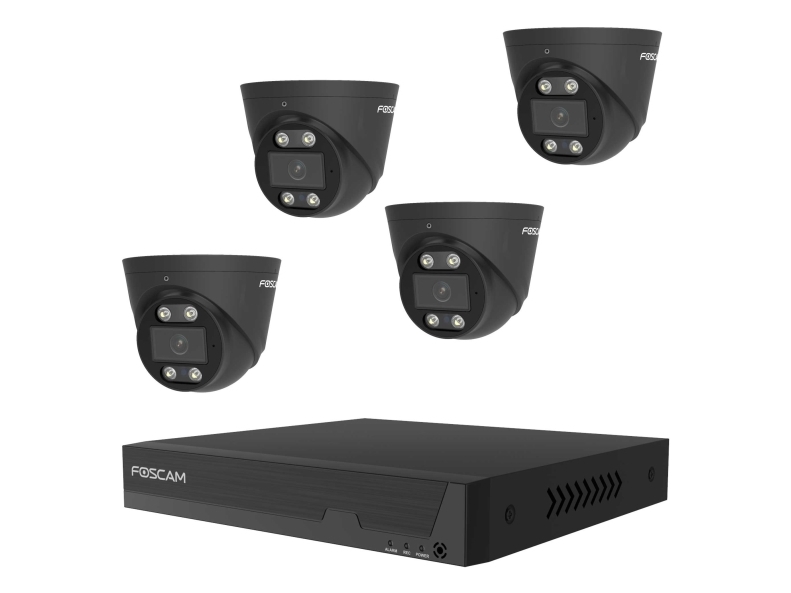 Foscam Fn 9108 E T4 2T (Schwarz) (Fn9108e-T4-2T Schwarz)