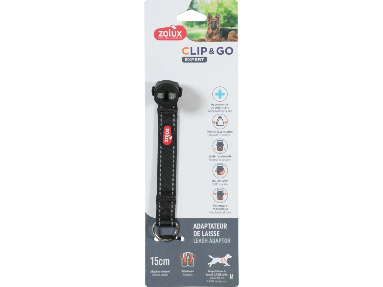 Zolux Adapter Do Wind Dla Psa Clip&Amp Go M