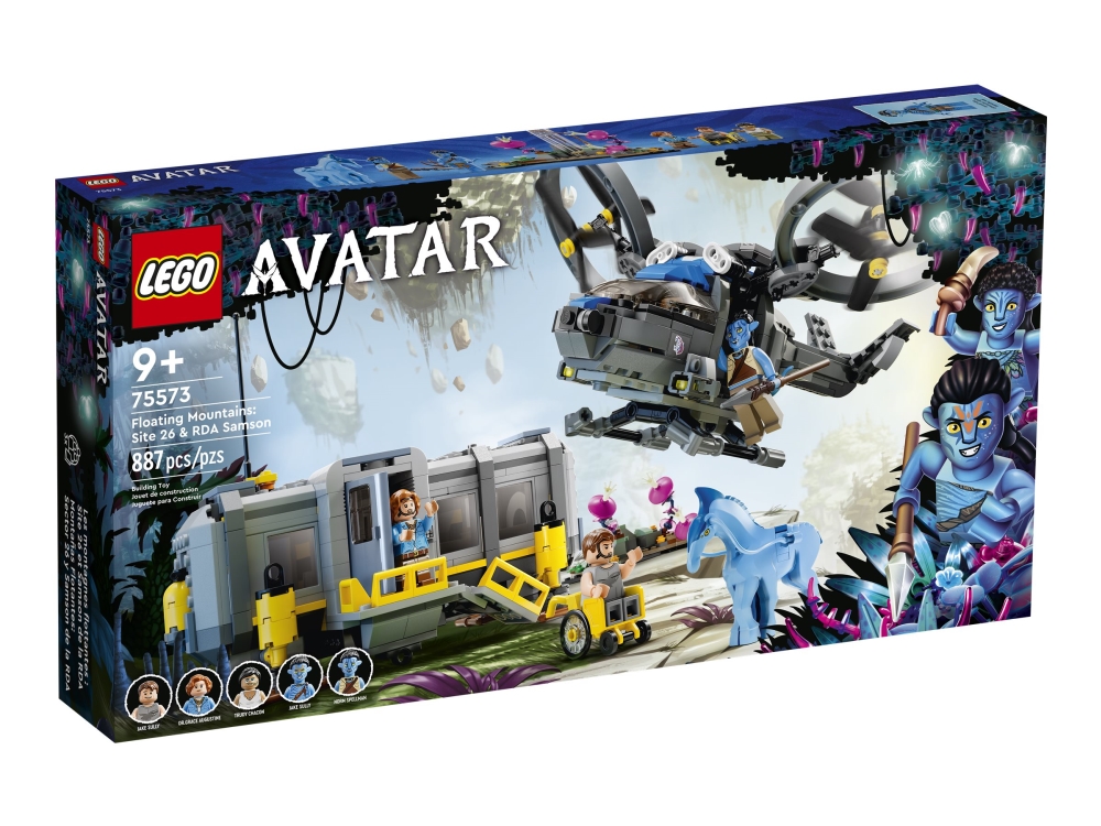 Lego Avatar 75573 Schwebende Berge: Station 26 Und Rda Samson