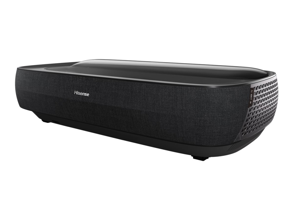 Hisense TriChroma Laser TV 120L9H - L9 Series - DLP-projektor - laser - 3000 ANSI lumen - 3840 x 2160 - 16:9 - 4K - objektiv med ultrakort kastavstånd - Miracast Wi-Fi Display / AirPlay / IEEE 802.11ac trådlös - svart, grå - med 120 tums projektionsskärm | TV, Ljud & Bild - Högtalare - Högtalarsystem (HiFi) | GameStuff