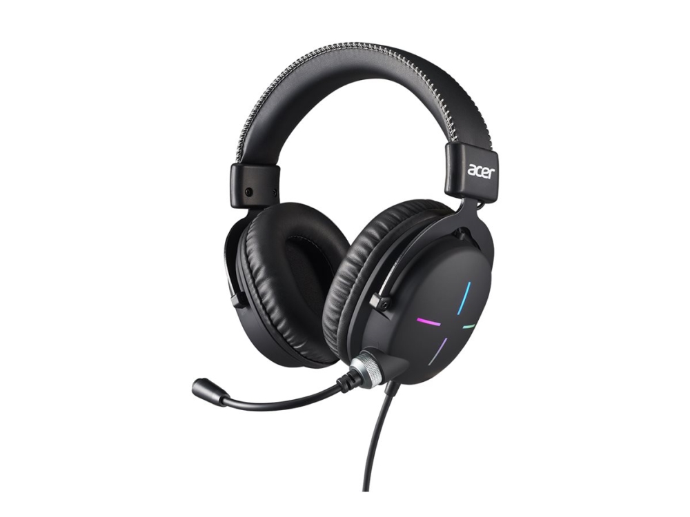 Acer Nitro Headset Ii Nhw200, Kabelgebunden, Gaming, 20 - 20000 Hz, Kopfhörer, Schwarz