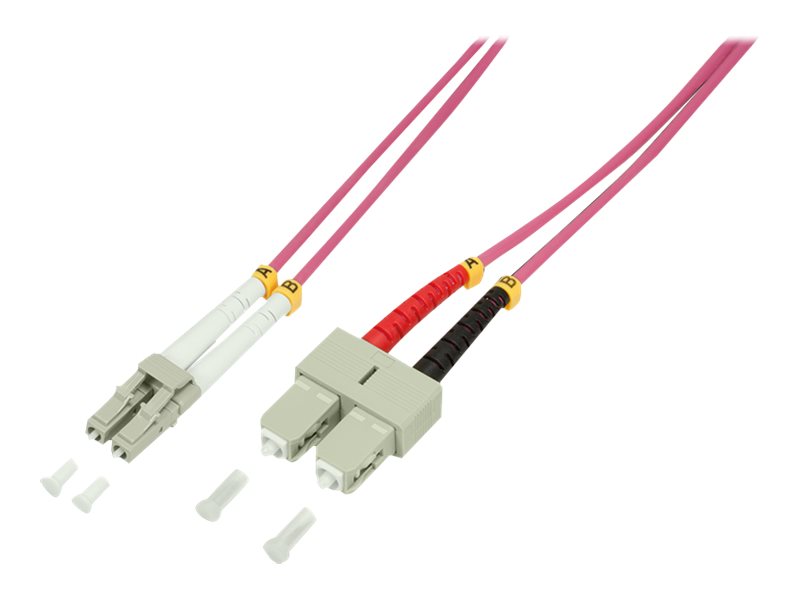 Logilink 1M Lc-Sc, 1 M, Om4, Lc, Sc
