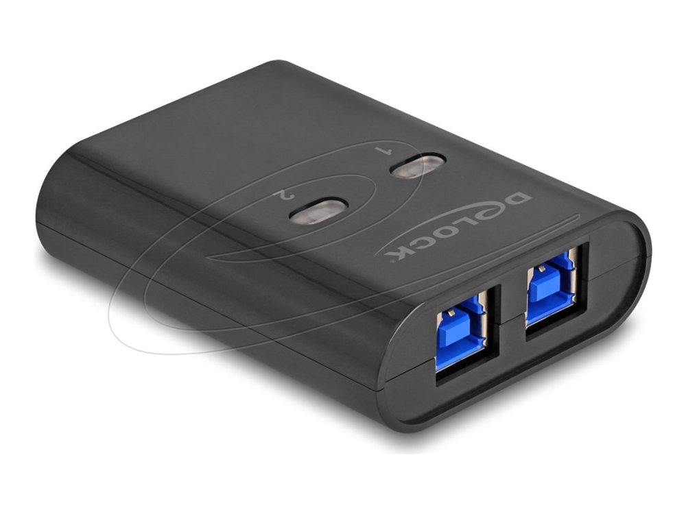 Delock - Usb-Switch - 5 Gbps, 2 Pc Til 1 Enhed - 2 X Usb - Desktop