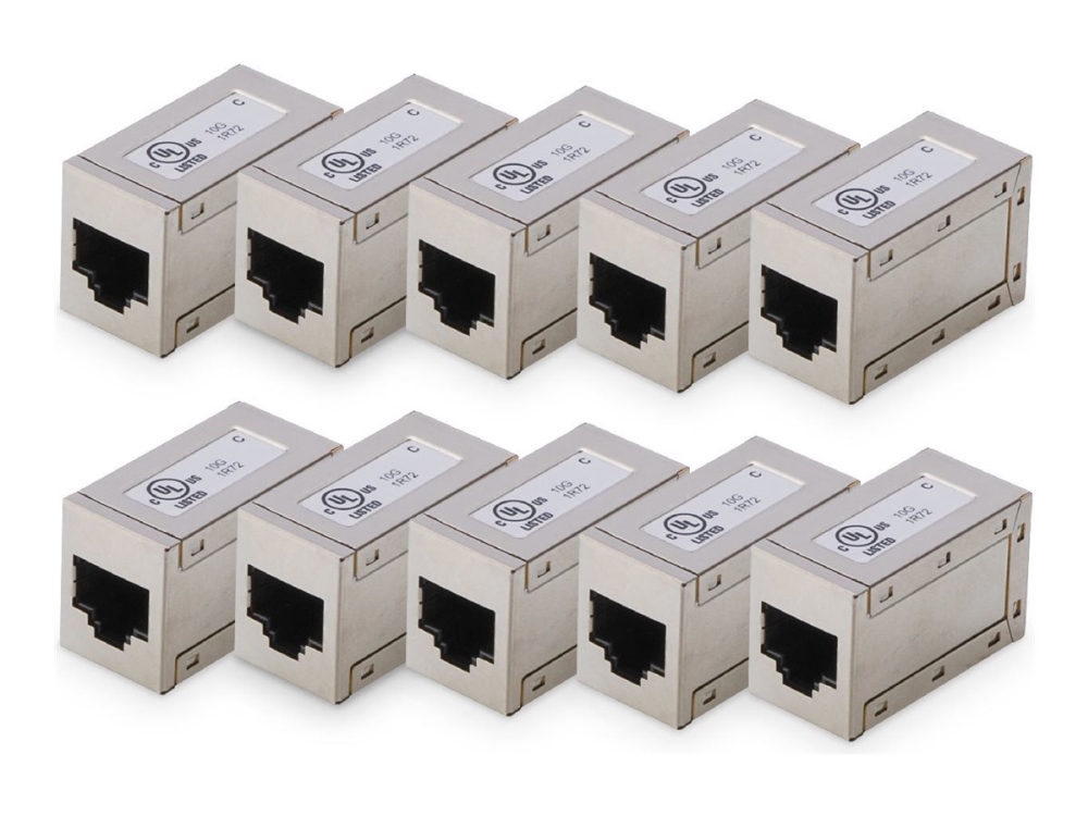 Digitus - Modulært Indsætning (Kobling) - Cat 6 - Skærmet - Rj-45 (Pakke Med 10)